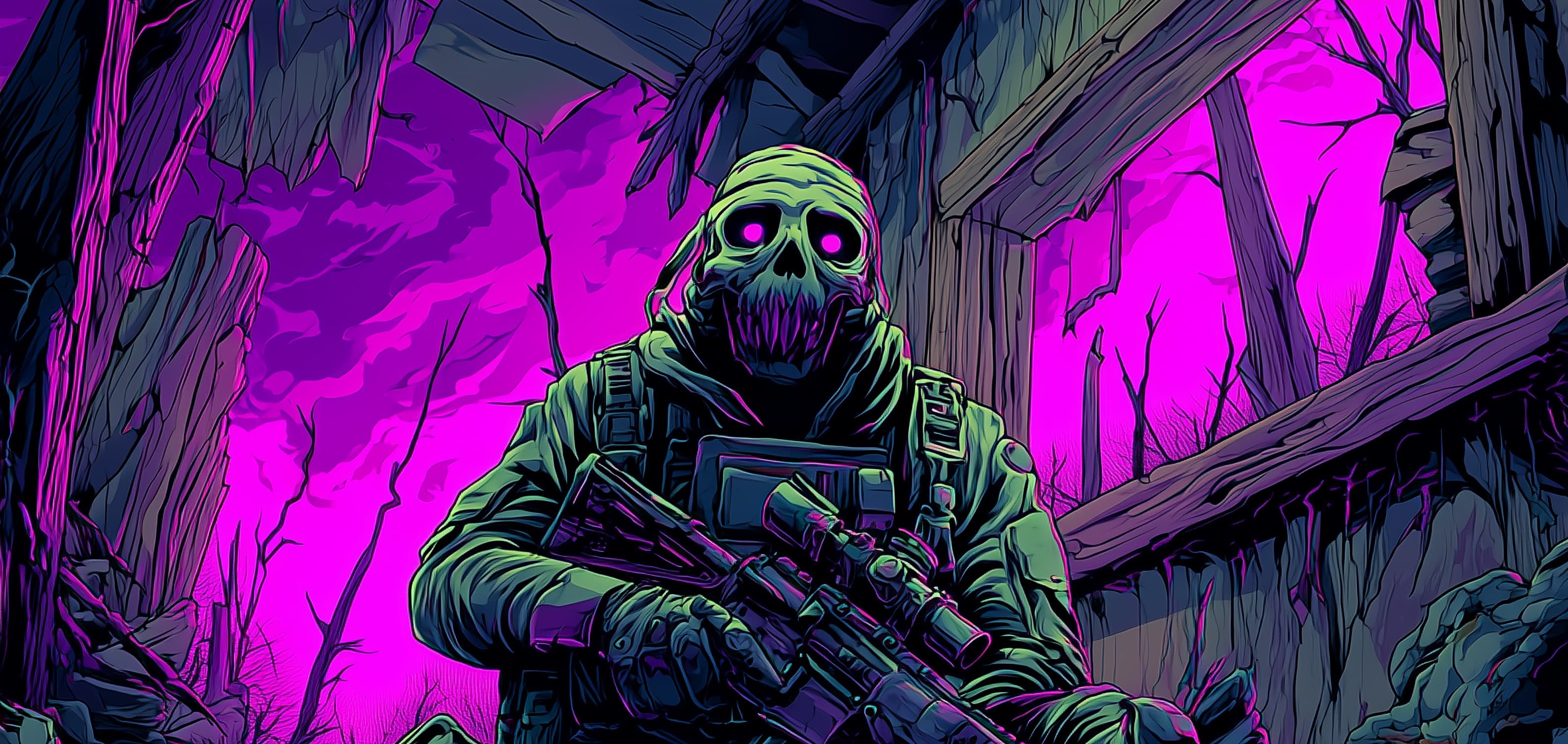 Neurofunk label ecosystem collage